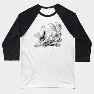 Run Rabbit Run Baseball T-Shirt